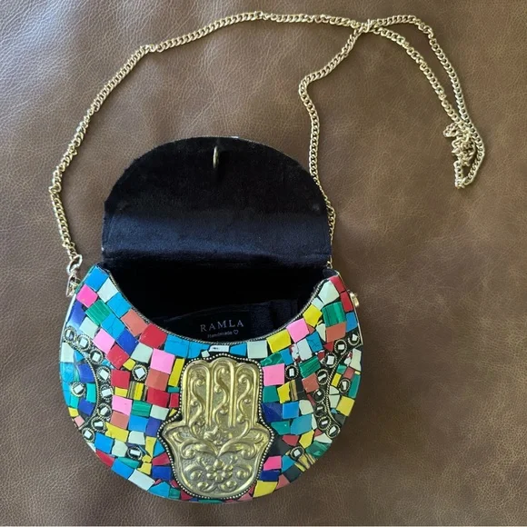 NEW Ramla colorful handmade purse - Picture 2 of 6